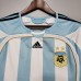 Argentina 2006 World Cup Home White&Blue Soccer Jersey